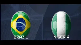 ملخص مباراة البرازيل ونيجيريا نار 🔥🔥