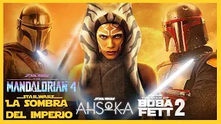 Emocionantes Noticias de Mandalorian 4 + Ahsoka + Boba Fett 2 + Futuro de Star Wars