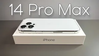 iPhone 14 Pro Max White/Silver - Unboxing & First Impressions!