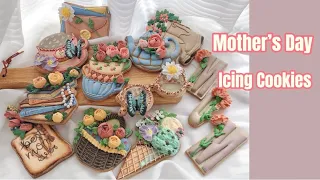 🌷🦋11 Beautiful  Mother´s Day Cookie Decorating | Satisfying Cookie Decorating with Royal Icing