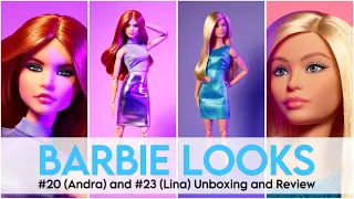 Barbie Looks Doll 20 and 23 - Andra /  Lina Unboxing and Review