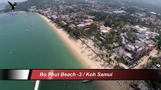 Bo Phut Beach-3 / Koh Samui 2015 / Thailand overflown with my drone