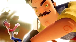 IL VICINO SI E' TRASFORMATO IN UN GIGANTE?! (Hello Neighbor Beta 3)