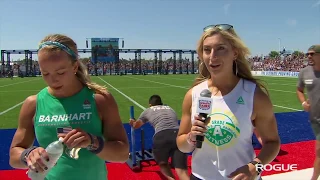 Amanda Barnhart Sprint Couplet Event 4 2019 Reebok CrossFit Games