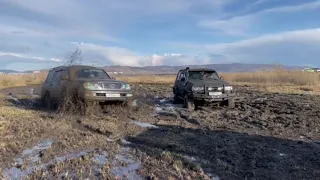 Загнали Lexus LX470 в грязь! Land Cruiser 80, УАЗ, ЛуАЗ, Нива, Escudo, Surf. OffRoad