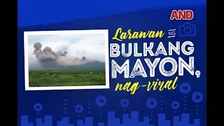 Larawan ng Bulkang Mayon, nag-viral