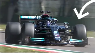 Lewis Hamilton tests NEW 18-inch Pirelli Tyres for 2022 Season! - Mercedes-AMG F1 at Imola Circuit!