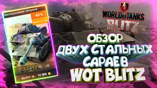 ОБЗОР ДВУХ ТОЛСТЫХ НОСОРОГОВ E 75 TS И VK 168.01 (P)▶ World of Tanks Blitz