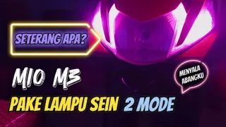 #MV16 - Cara pasang lampu sen dajal 2 mode di mio m3