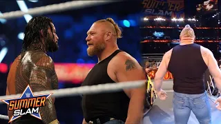 Brock Lesnar Returns~Becky Lynch Returns~Goldberg son injured~WWE Summer Slam 21/8/2021 Highlights..