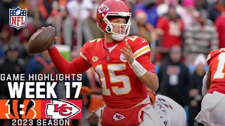 Cincinnati Bengals vs. Kansas City Chiefs Game Highlights | NFL 2023 Week 17