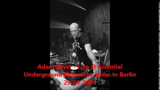 Adam Beyer - Live @ Essential Underground Klubnacht, polar.tv Berlin  29-05-2004