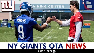 Giants OTAs News: Malik Nabers DOMINATING, Evan Neal Injury Update + Tommy DeVtio vs. Drew Lock