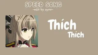 THÍCH THÍCH - Phương Ly | speed song