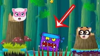 ANGELA HERO BALL IN RED BALL 4 DEEP FOREST LEVEL 16 - 30 EPISODE 2 PERFECT WITH RACCOON BOSS FIGHT