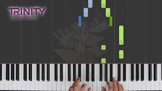 Viking Village / TRINITY Piano Grade 1 2021-2023 / Synthesia Piano tutorial