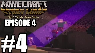 Minecraft: Story Mode Episode 4  - Gameplay Walkthrough Part 4 - No Commentary [ HD ]