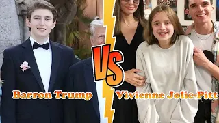 Vivienne Jolie-Pitt (Angelina Jolie's Daughter) Vs Barron Trump Transformation ★ 2022