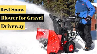 The Best Snow Blower for a Gravel Driveway – 6 Options