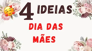 4 IDEIAS DE LEMBRANCINHAS PARA O DIA DAS MÃES DE E.V.A.