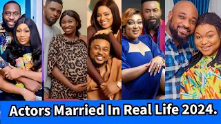 These Popular Nollywood Actors Married In Real Life & Their Partners 2024