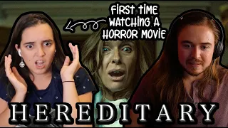 HER FIRST EVER HORROR MOVIE!! *big mistake* Hereditary Reaction: FIRST TIME WATCHING