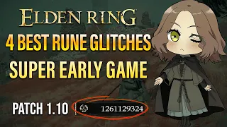 Elden Ring Rune Farm | Best Early Game Rune Glitches After Patch 1.10! 500K Per Min!