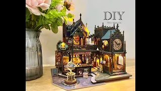 HOLO Magic City | DIY Miniature Dollhouse Crafts | Relaxing Satisfying Video