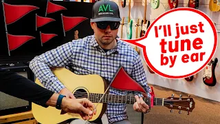 Red Flags for Guitar Players 🚩🚩🚩