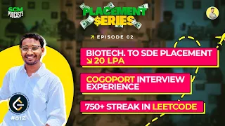 Cogoport Interview Experience | Biotechnology to Software Job 20+LPA #placementseries #sde