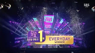WINNER - ‘EVERYDAY’ 0415 SBS Inkigayo : NO.1 OF THE WEEK