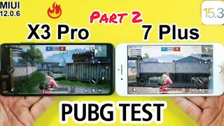 Iphone 7 Plus Vs Poco X3 Pro Comparison Part 2 | Pubg Mobile