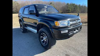 DaltonPikeMotorsLLC.com 1996 Toyota Hilux Surf  4x4 94K Miles Factory RHD USA Right Hand Drive USA