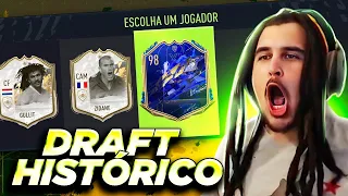 GULLIT, ZIDANE E TOTY 98 NO DRAFT QUE ENTROU PARA A HISTÓRIA DO BANQUETA!!