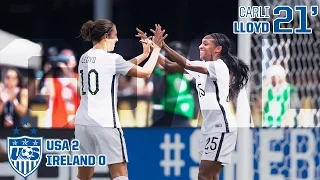 WNT vs. Republic of Ireland: Carli Lloyd Second Goal - Jan. 23, 2016