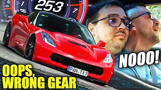 I MISSHIFTED a CORVETTE C7 😭 // Nürburgring