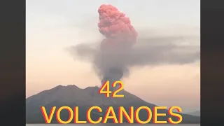 Volcanic Activity Report 42 Volcanoes / Shiveluch, Sakurajima, Merapi, Heard, ALL Latest Eruptions