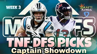 NFL WEEK 3 TNF DraftKings DFS Picks, FanDuel Picks- 9/23/2021