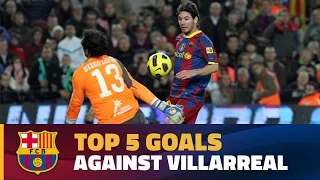 Barça's best goals against Villarreal at Camp Nou