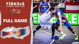 Czech Republic v Mongolia | Men's - Full Game | FIBA 3x3 Olympic Qualifier