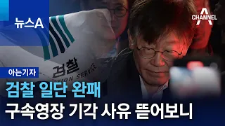 [아는기자]검찰 일단 완패…구속영장 기각 사유 뜯어보니 | 뉴스A