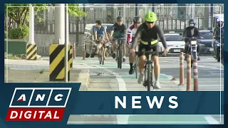 Group slams gov't move to apprehend motorcycle riders using EDSA bike lanes | ANC