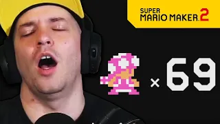 Levels to make you 💦 (s2e19) 1,000 No Skip Expert Levels Super Mario Maker 2 Endless