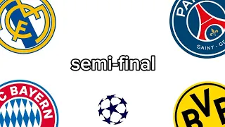 champion league semi-final