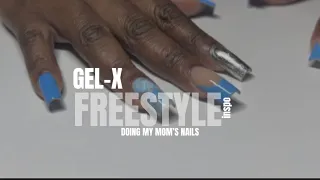 GEL-X FREESTYLE INSPO | USING APRÉS NAIL GEL-X NEUTRAL TIPS