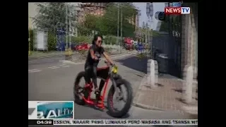 BP: Kakaibang bike na gawa sa kama at iba pang gamit sa bahay, kinabibiliban sa Milan, Italy