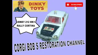 Dinky 212 Mk1 Cortina Restoration