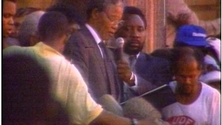 Nelson Mandela Released Feb 11, 1990