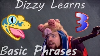 AMERICAN LEARNS RUSSIAN! | Basic Russian Phrases | DizzyDizaster