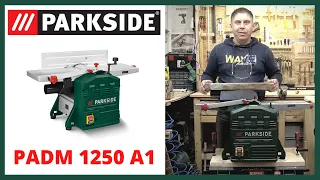 PARKSIDE PADM 1250 A1 - strugarko grubościówka dla hobbysty ? - Prezentacja i pierwsze MODYFIKACJE